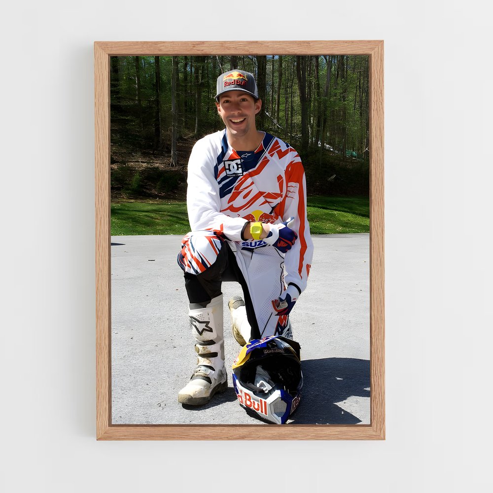 Poster Travis pastrana – affiche Motocross freestyle (vue 4)